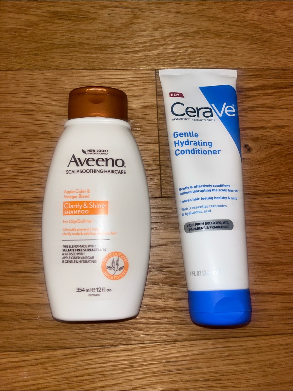 Scalp Care Aveeno Shampoo & Cerave Condition Set